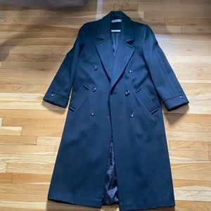 Ladies full-length wool coat